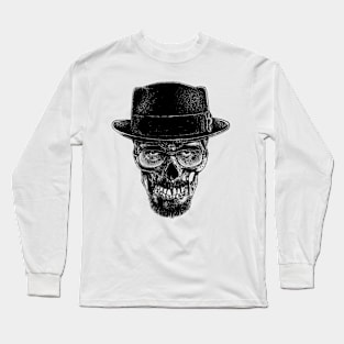 Heisenberg Skull Long Sleeve T-Shirt